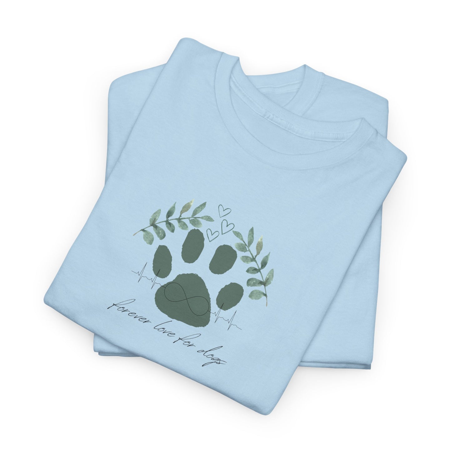 Forever Love for Dogs – Unisex Heavy Cotton Tee