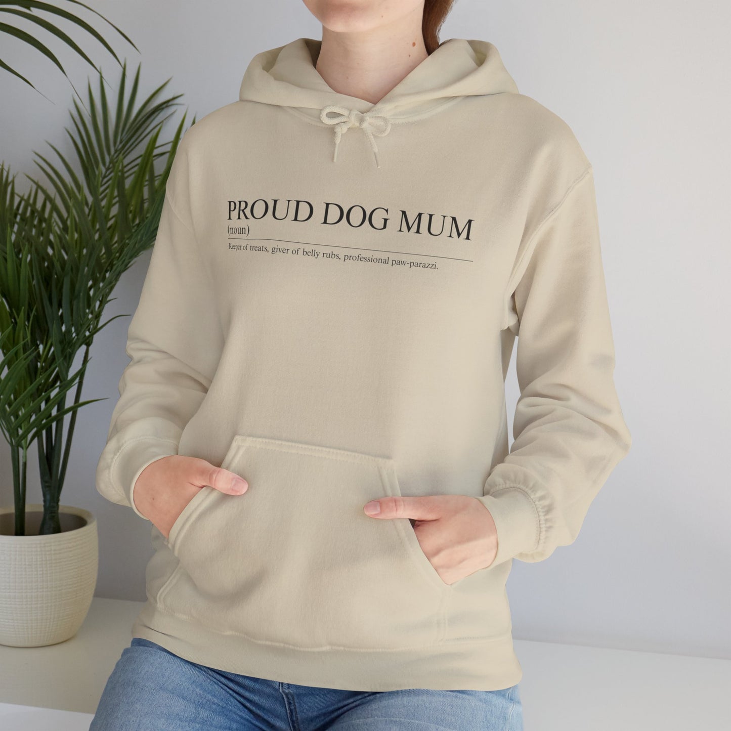 Proud Dog Mum Hoodie β Cosy Unisex Fit, Multiple Colours