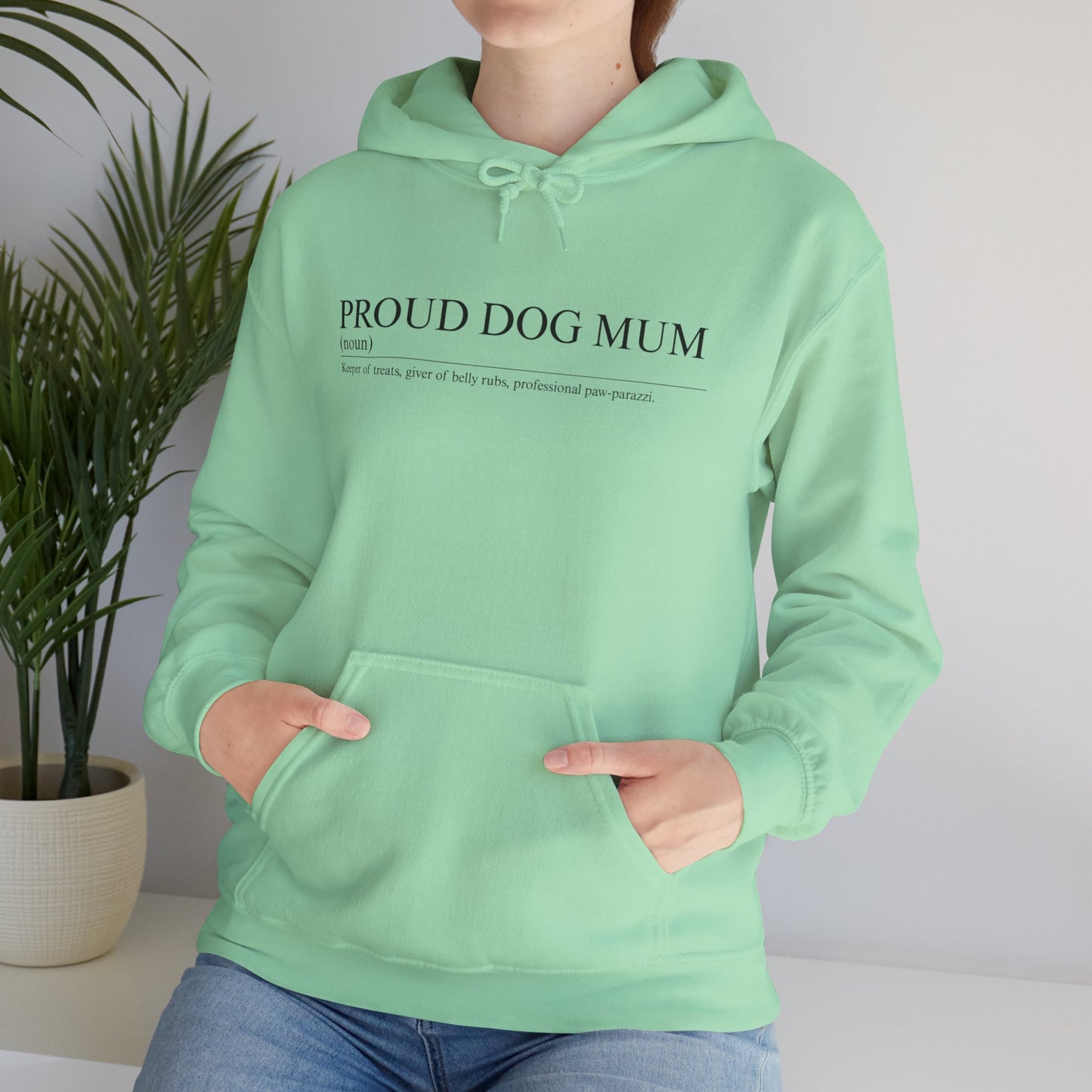 Proud Dog Mum Hoodie β Cosy Unisex Fit, Multiple Colours