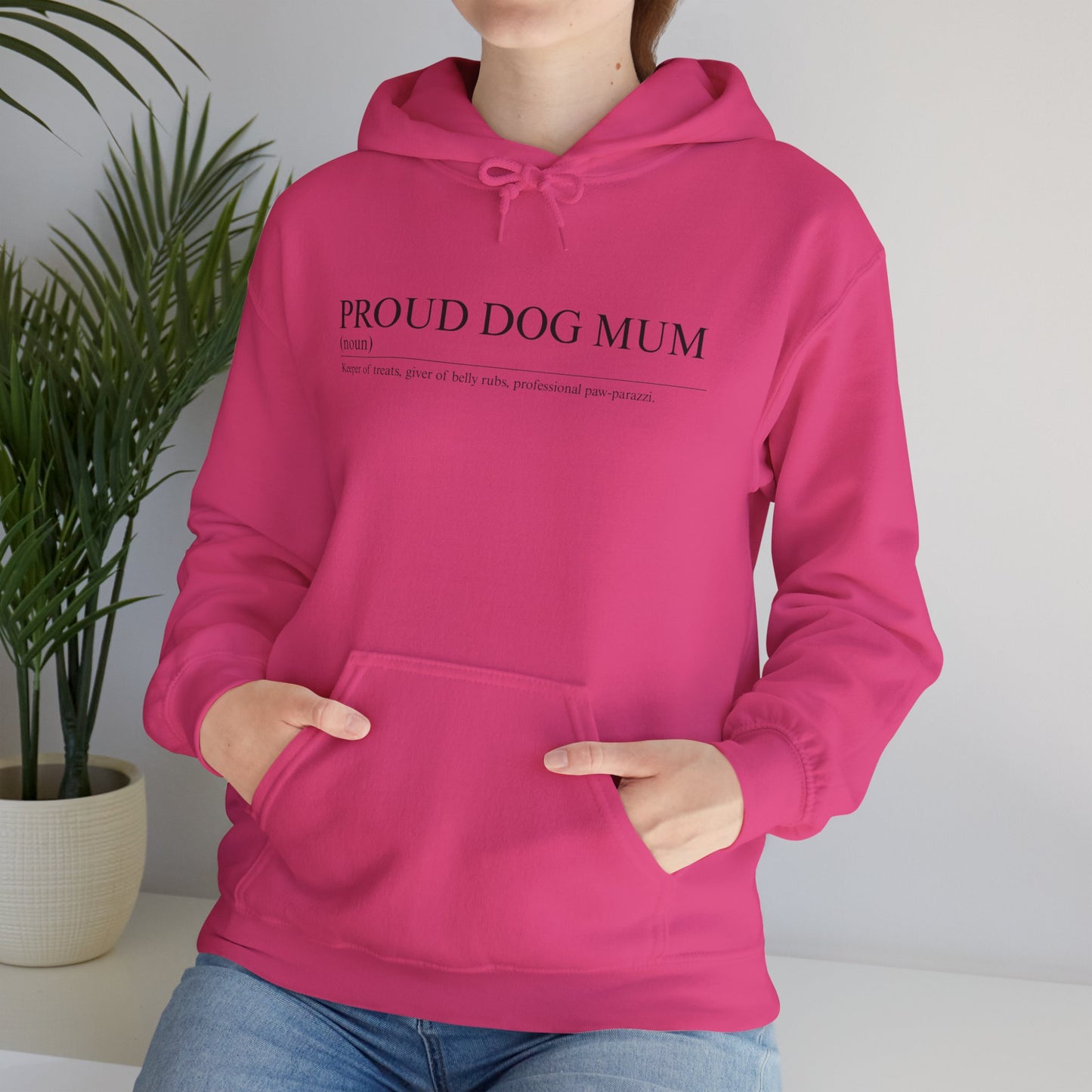 Proud Dog Mum Hoodie β Cosy Unisex Fit, Multiple Colours