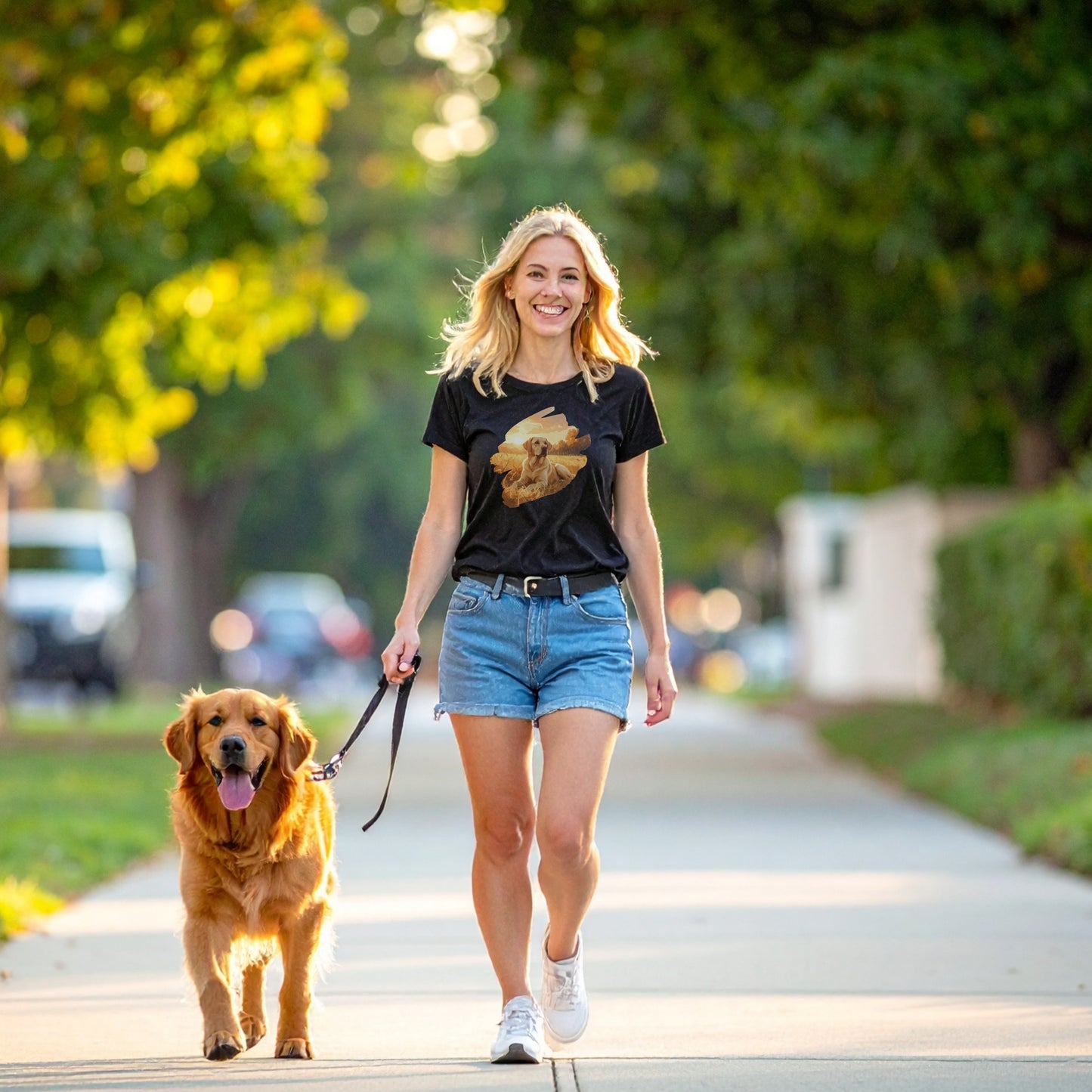 Golden Fields Rest – Unisex Softstyle T-Shirt