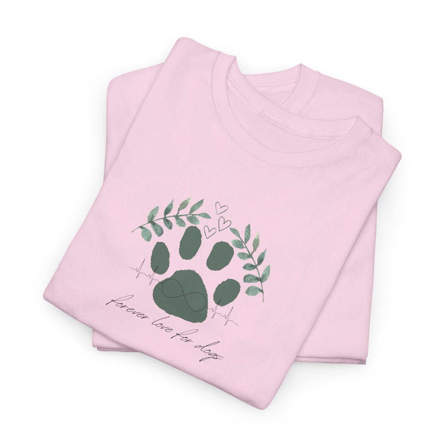 Forever Love for Dogs – Unisex Heavy Cotton Tee