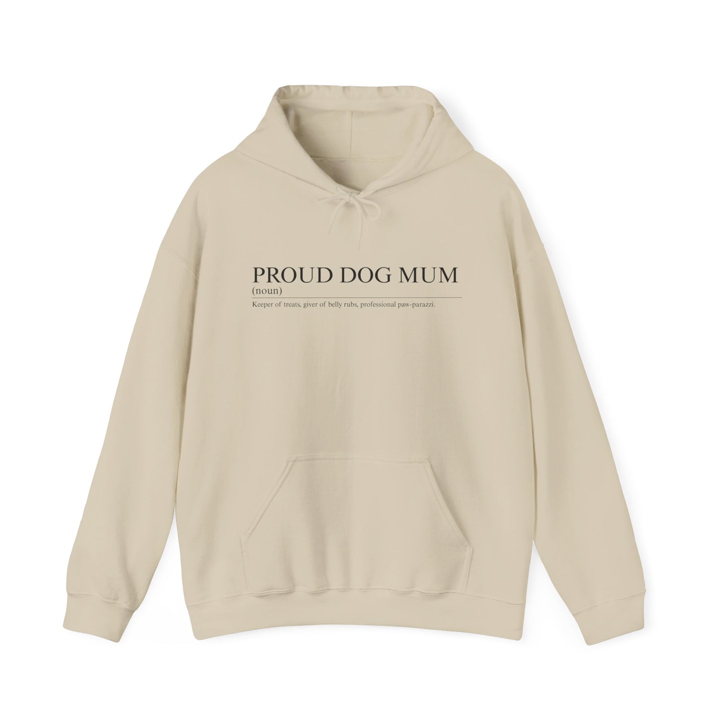Proud Dog Mum Hoodie β Cosy Unisex Fit, Multiple Colours