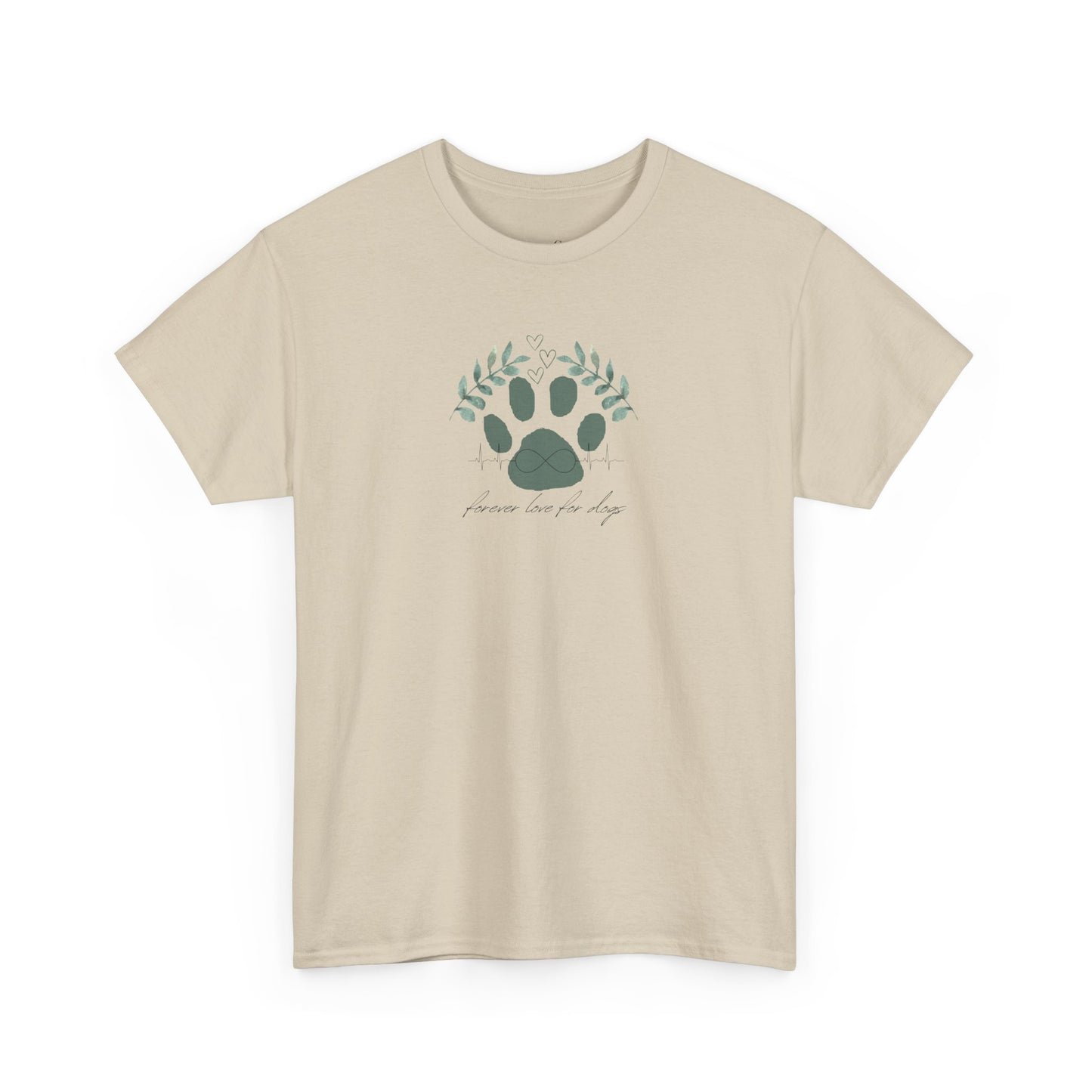 Forever Love for Dogs – Unisex Heavy Cotton Tee