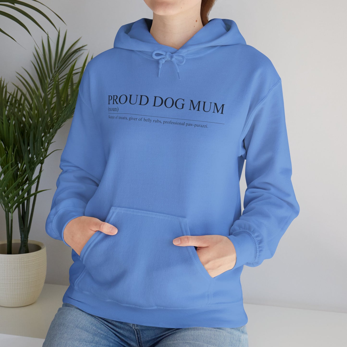 Proud Dog Mum Hoodie β Cosy Unisex Fit, Multiple Colours