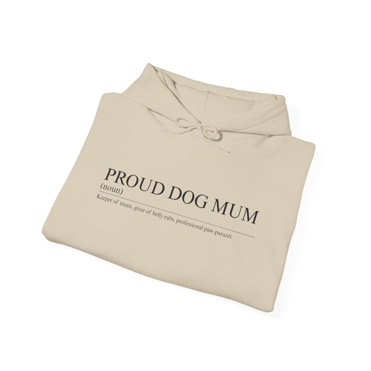 Proud Dog Mum Hoodie β Cosy Unisex Fit, Multiple Colours