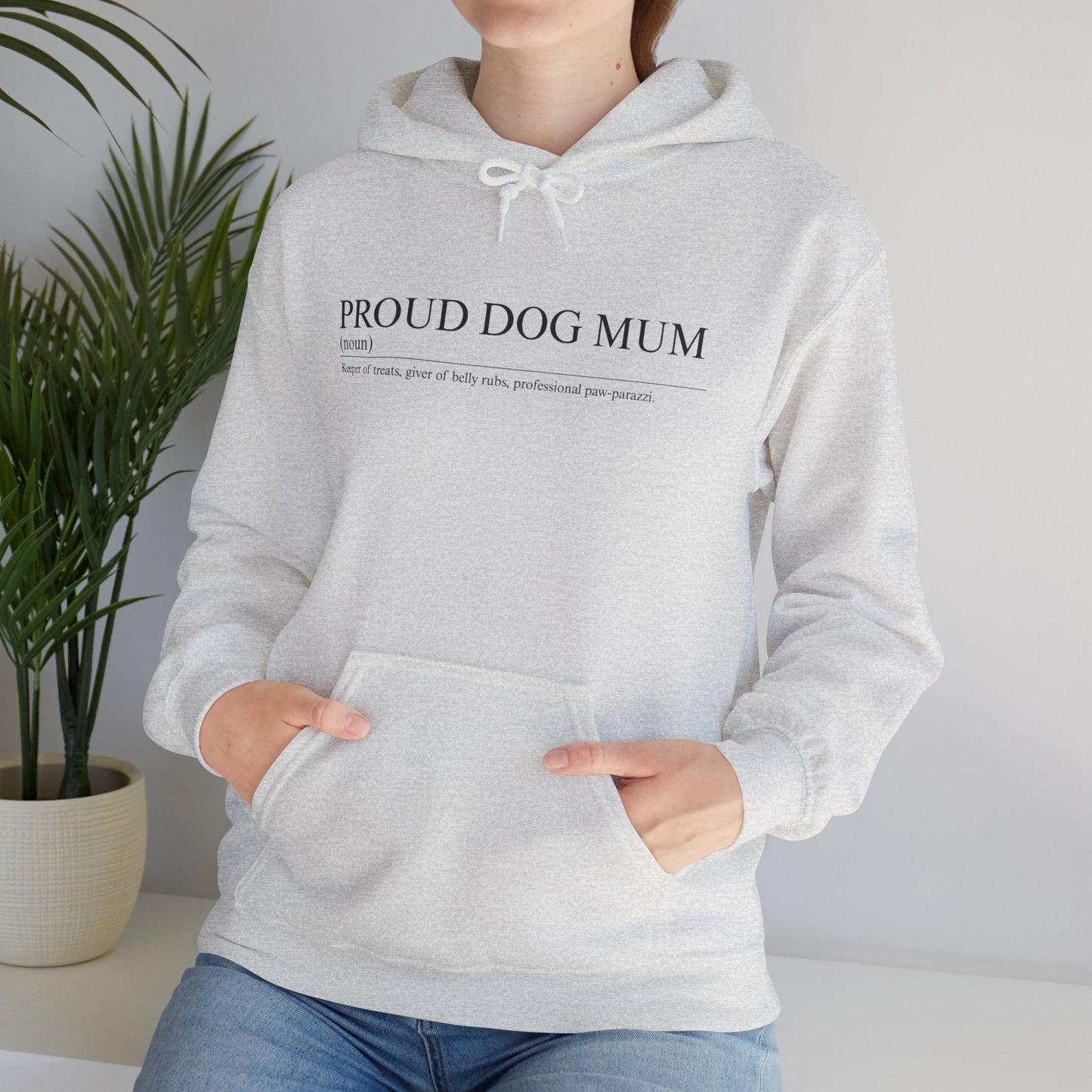 Proud Dog Mum Hoodie β Cosy Unisex Fit, Multiple Colours