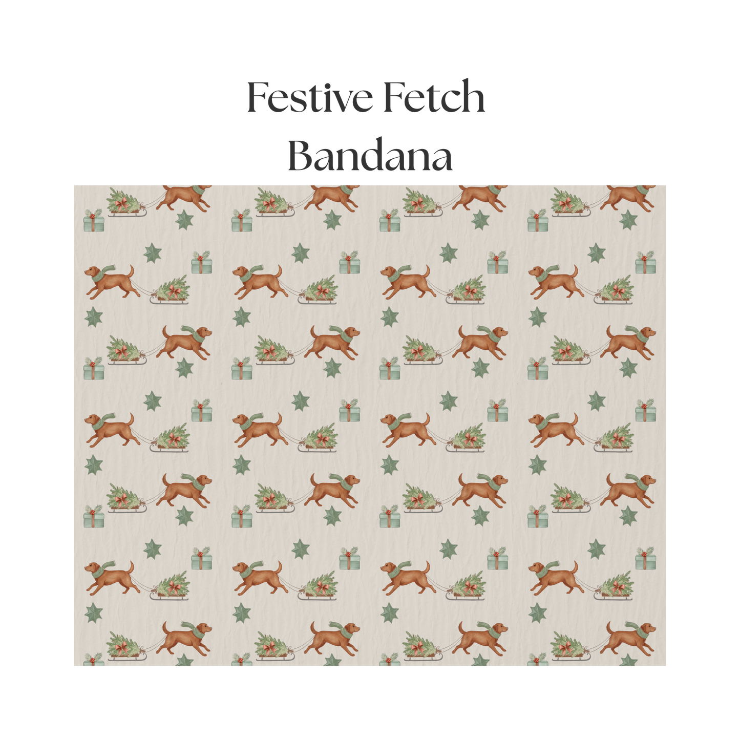 Festive Fetch - Bandana