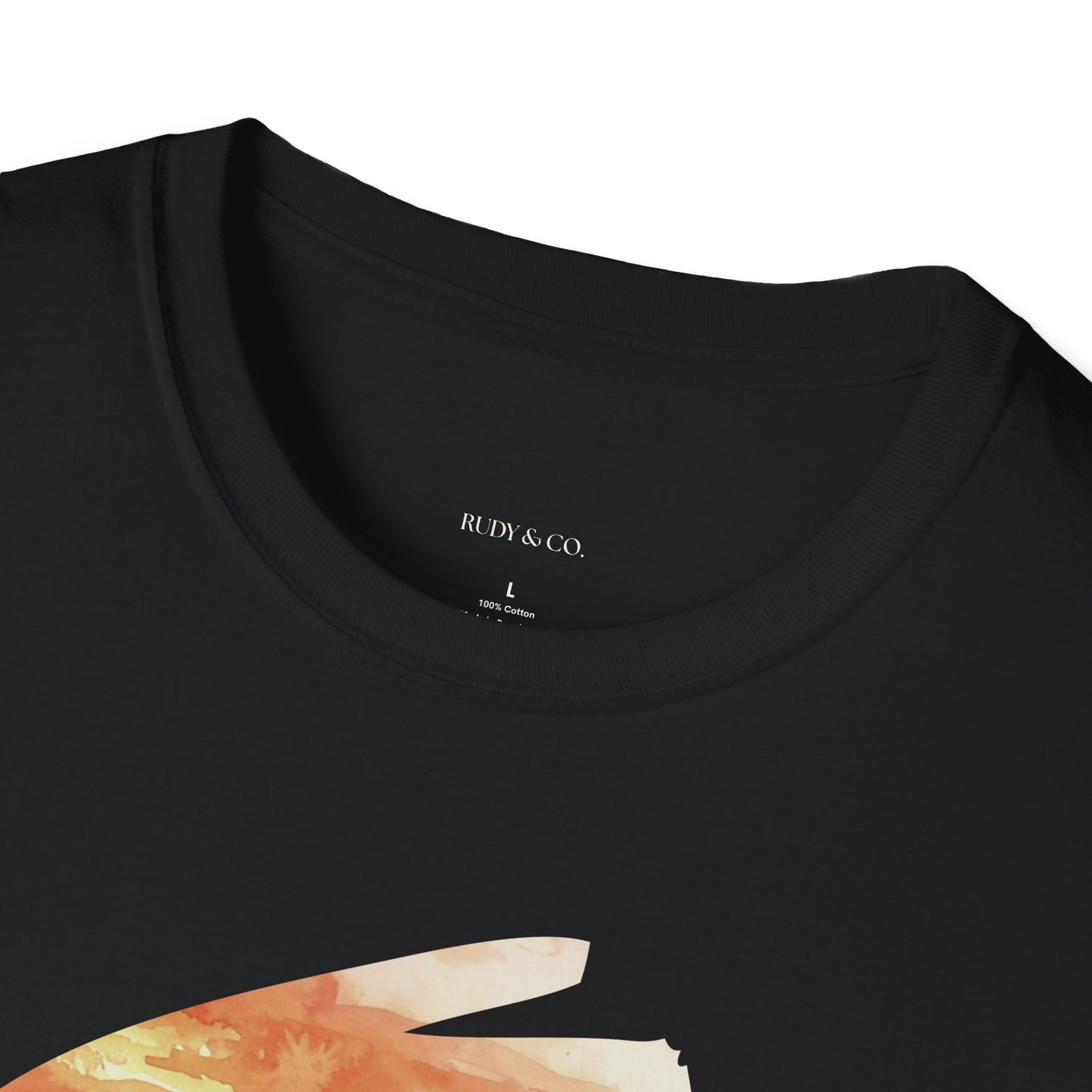 Autumn Countryside Glow – Unisex Softstyle T-Shirt