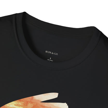 Autumn Countryside Glow – Unisex Softstyle T-Shirt