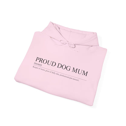 Proud Dog Mum Hoodie – Cosy Unisex Fit, Multiple Colours