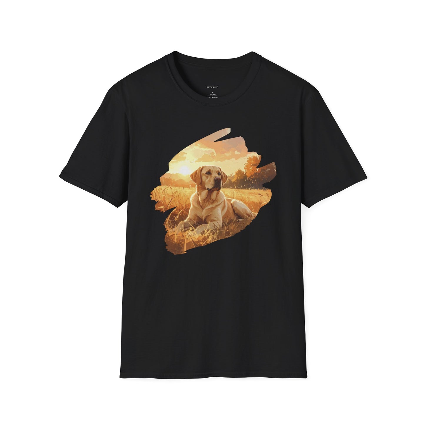 Golden Fields Rest – Unisex Softstyle T-Shirt