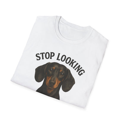 Funny Dachshund T-Shirt, Pet Lover Shirt, Dog Humor Tee, Gifts for Dog Owners, Mens T-Shirt, Sausage Dog Graphic
