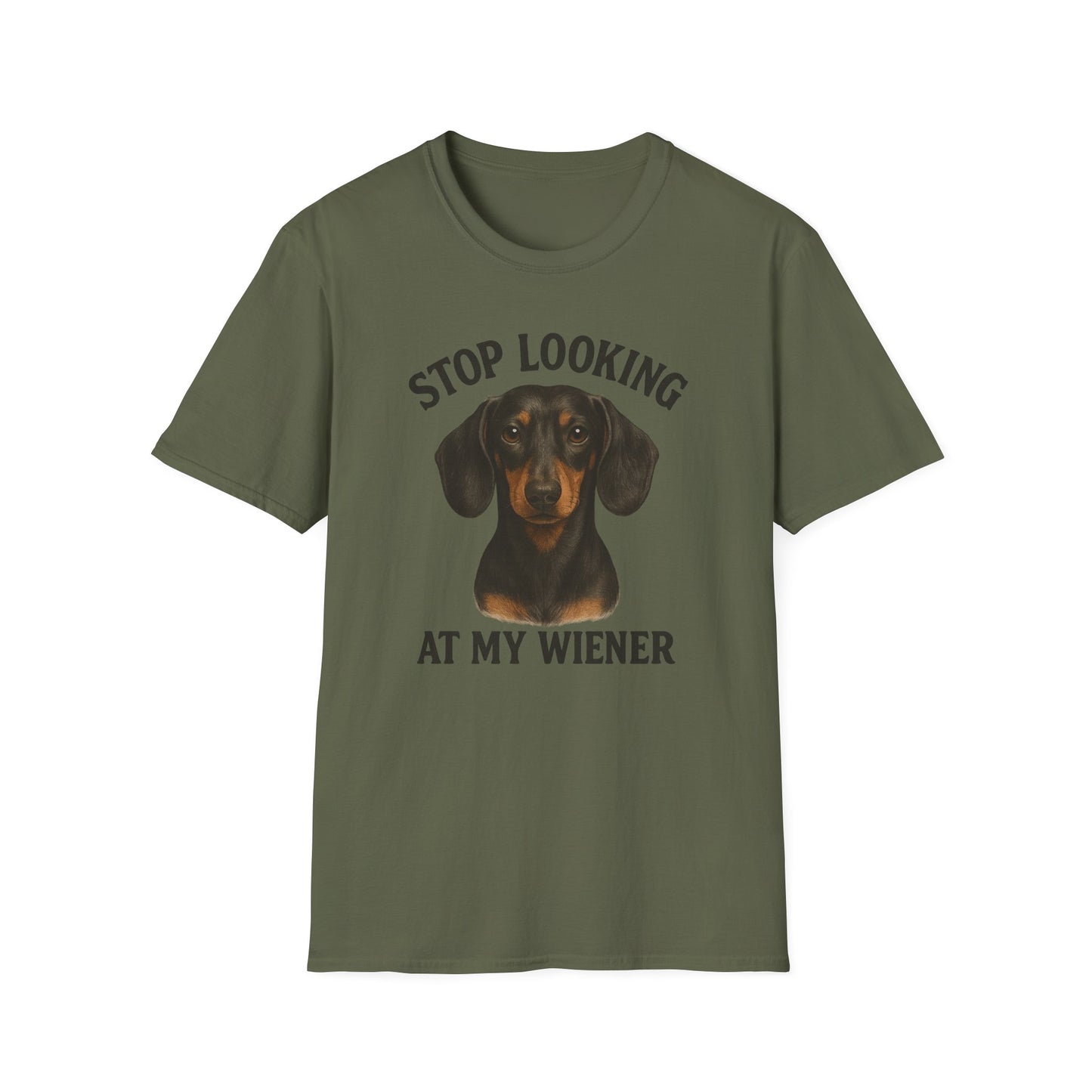 Funny Dachshund T-Shirt, Pet Lover Shirt, Dog Humor Tee, Gifts for Dog Owners, Mens T-Shirt, Sausage Dog Graphic