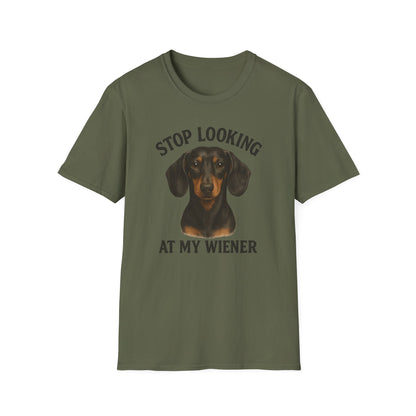 Funny Dachshund T-Shirt, Pet Lover Shirt, Dog Humor Tee, Gifts for Dog Owners, Mens T-Shirt, Sausage Dog Graphic