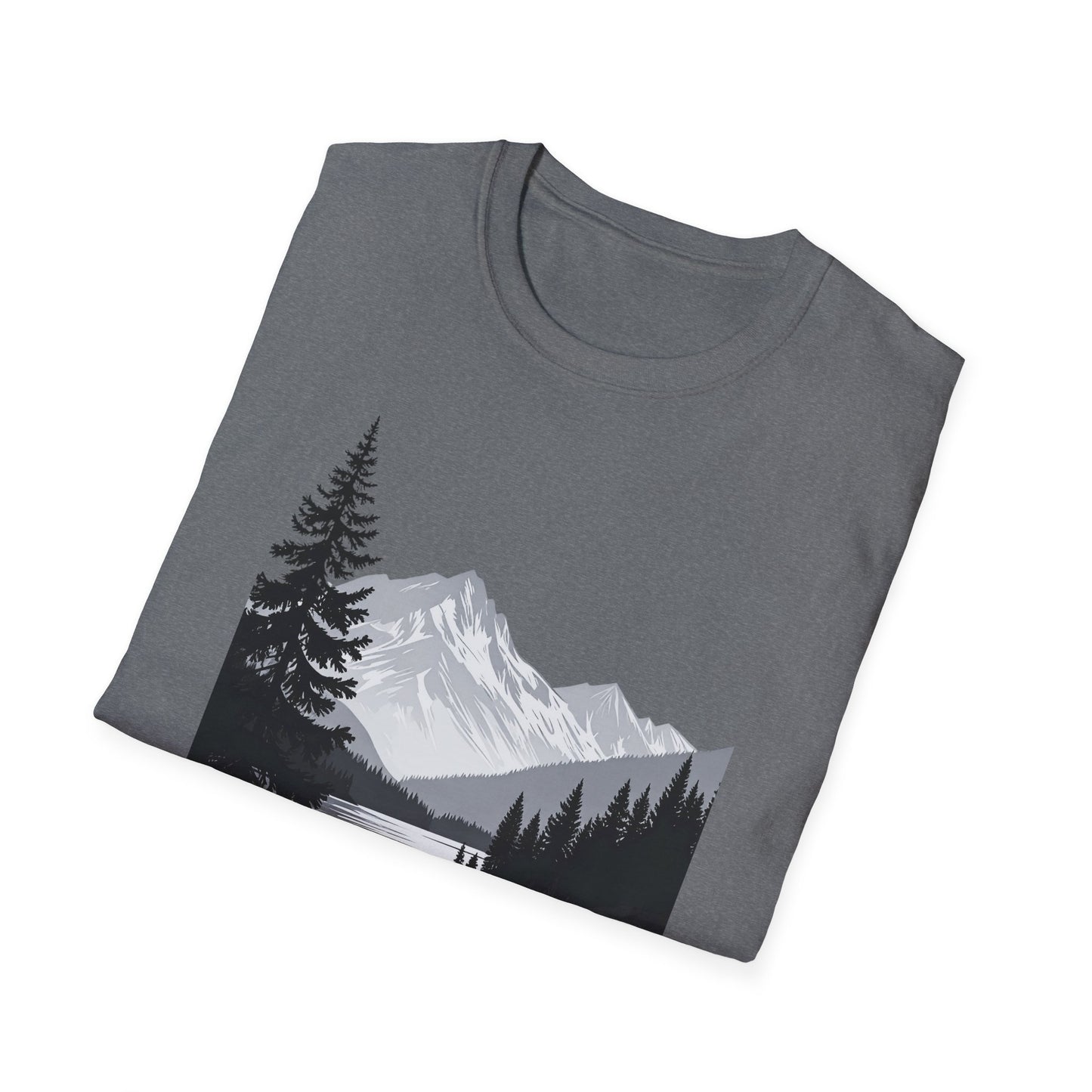 Labrador Mountain Lake T-Shirt – Outdoor Dog Adventure Design