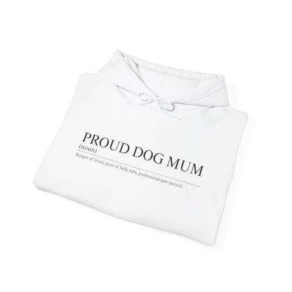 Proud Dog Mum Hoodie – Cosy Unisex Fit, Multiple Colours