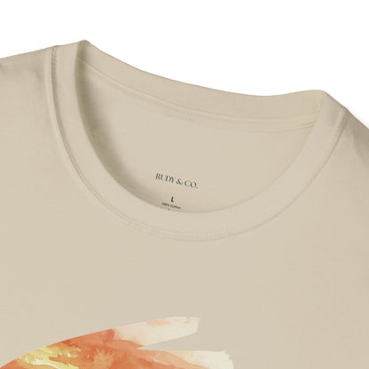 Autumn Countryside Glow – Unisex Softstyle T-Shirt