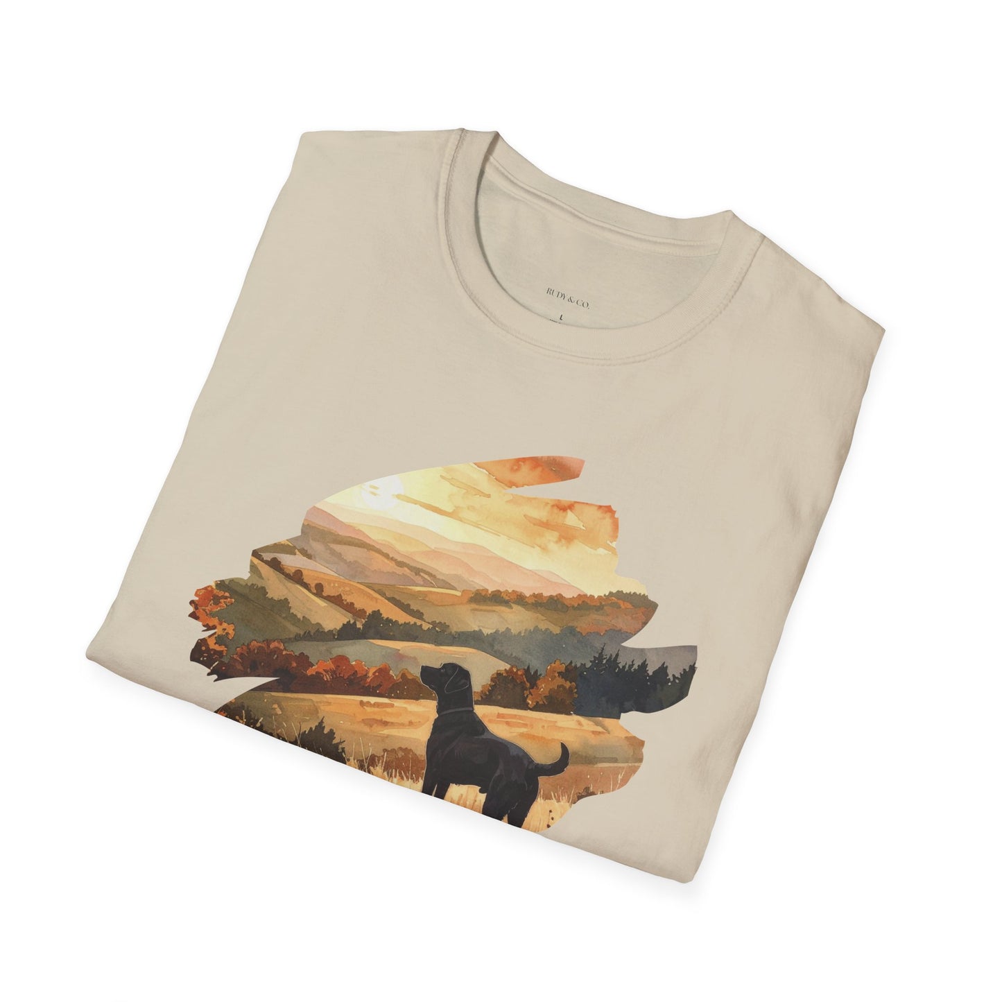 Dusk Over the Hills – Unisex Softstyle T-Shirt