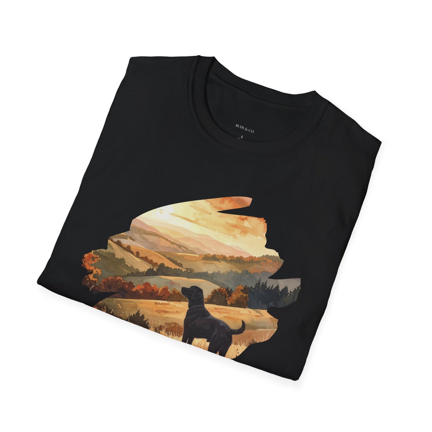 Dusk Over the Hills – Unisex Softstyle T-Shirt