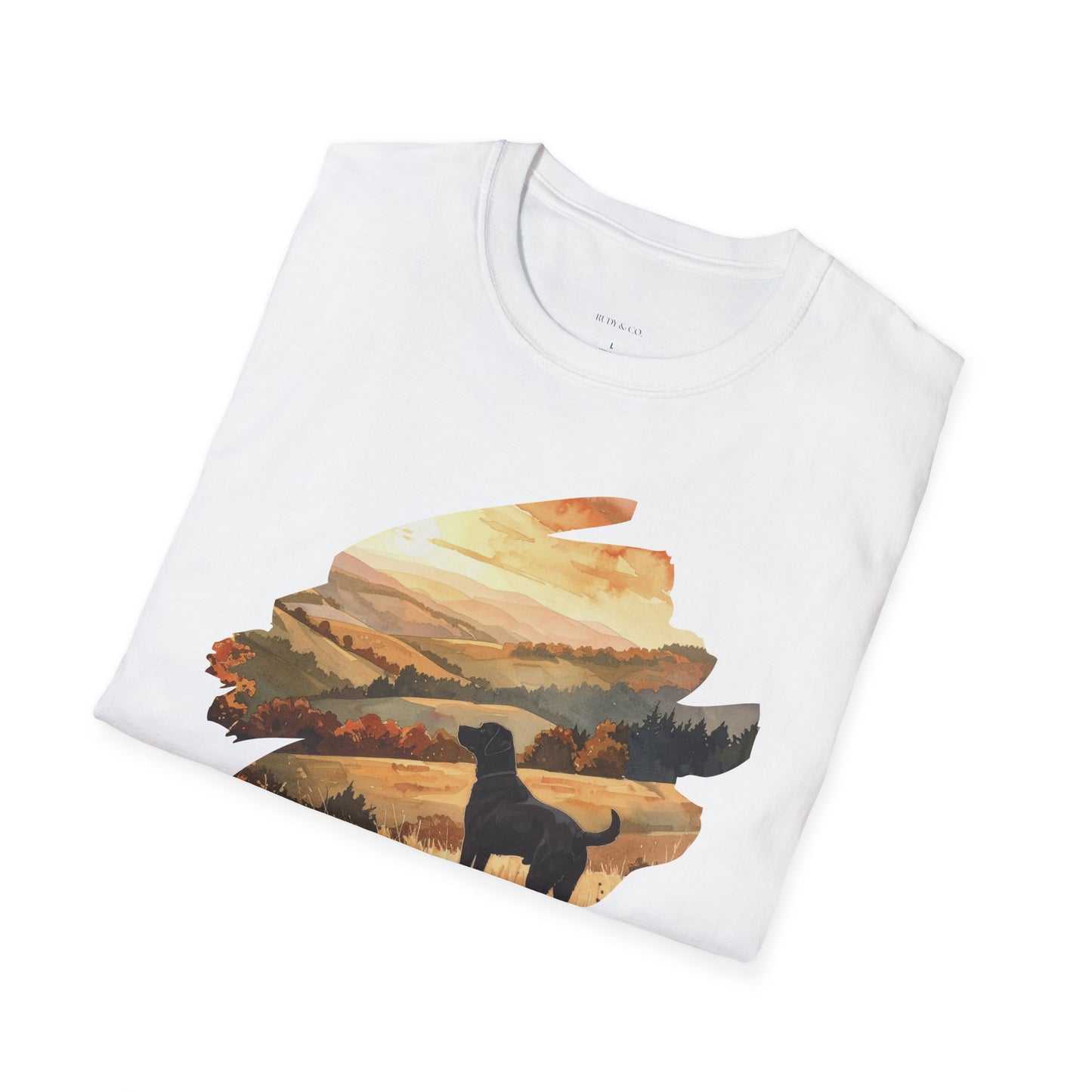 Dusk Over the Hills – Unisex Softstyle T-Shirt