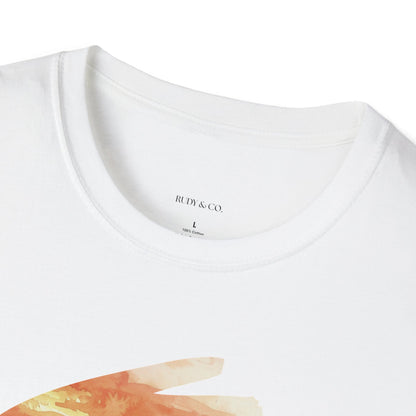 Autumn Countryside Glow – Unisex Softstyle T-Shirt