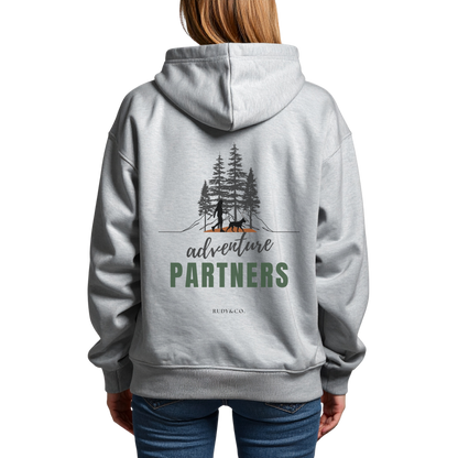 Adventure Partners Back - Print Hoodie
