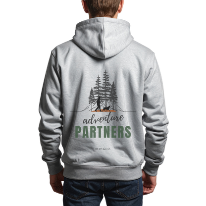 Adventure Partners Back - Print Hoodie