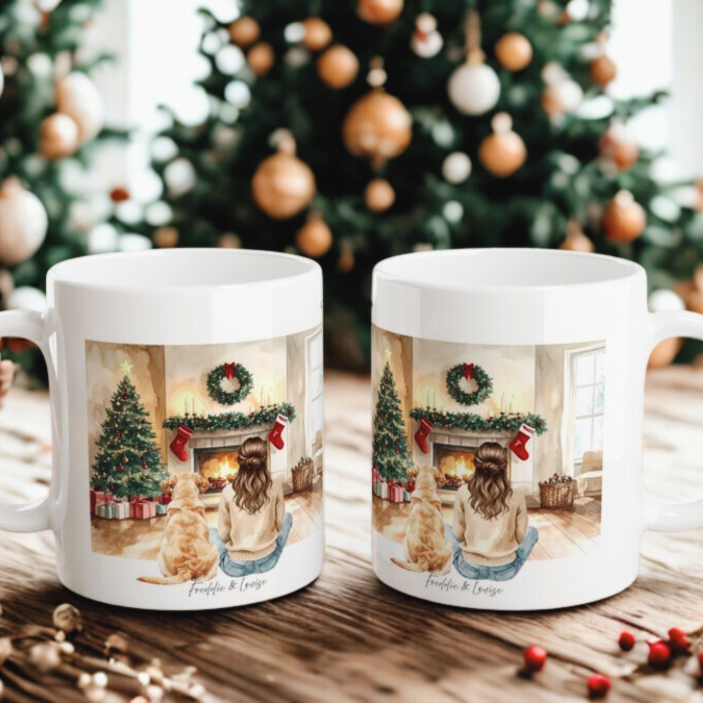 Christmas Together - Personalised Mug