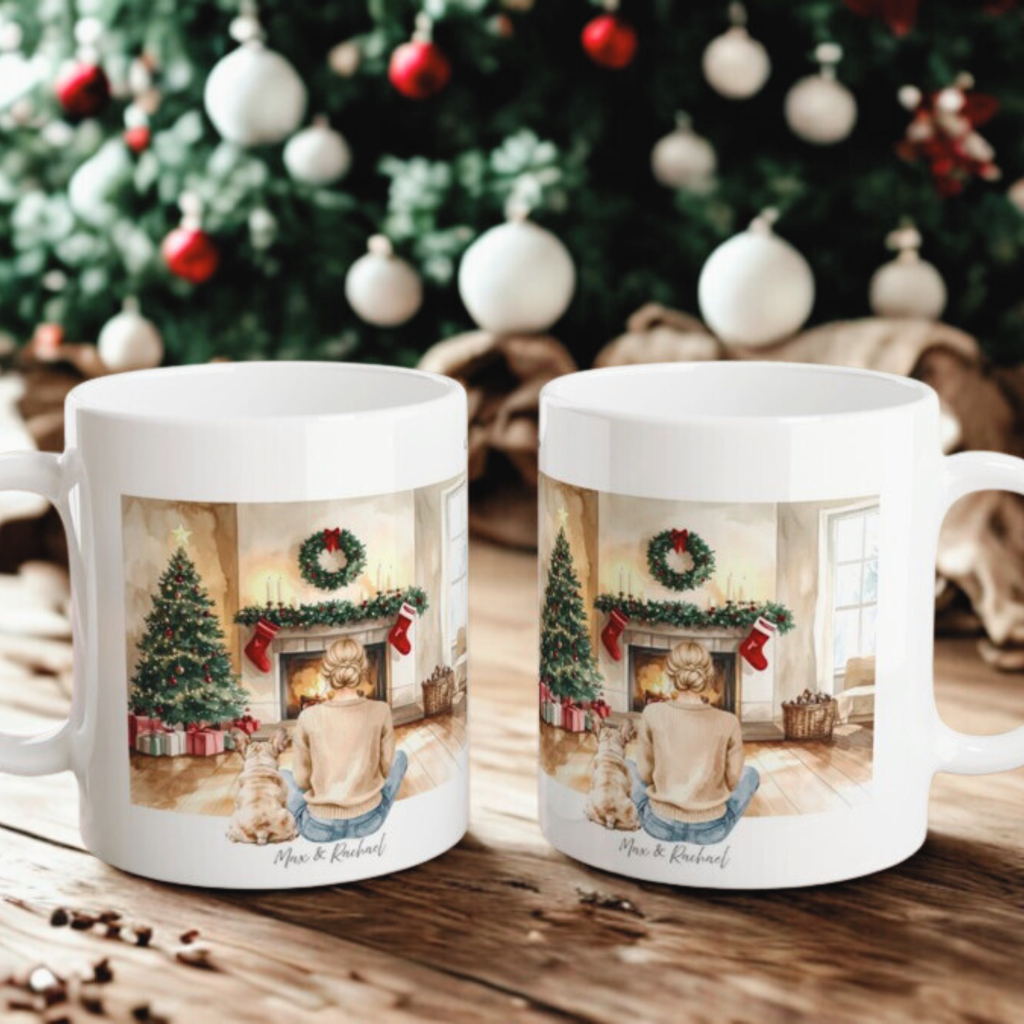 Christmas Together - Personalised Mug
