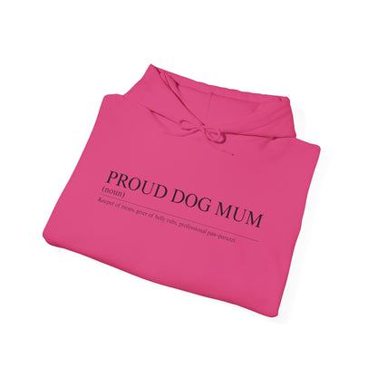 Proud Dog Mum Hoodie – Cosy Unisex Fit, Multiple Colours