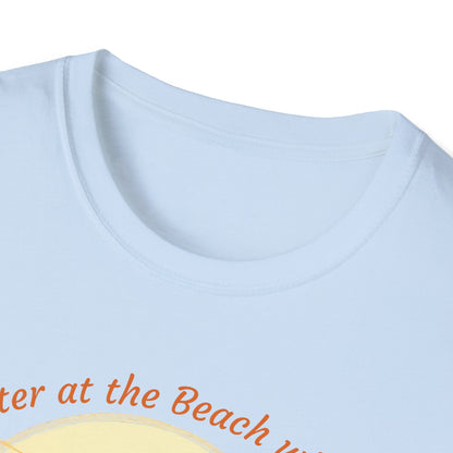 Life’s Better at the Beach with Friends – Labrador Trio Graphic Tee, 100% Cotton, Unisex Fit