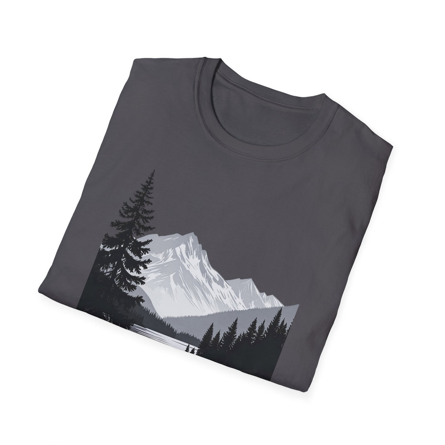Labrador Mountain Lake T-Shirt – Outdoor Dog Adventure Design
