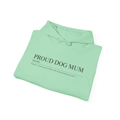 Proud Dog Mum Hoodie – Cosy Unisex Fit, Multiple Colours