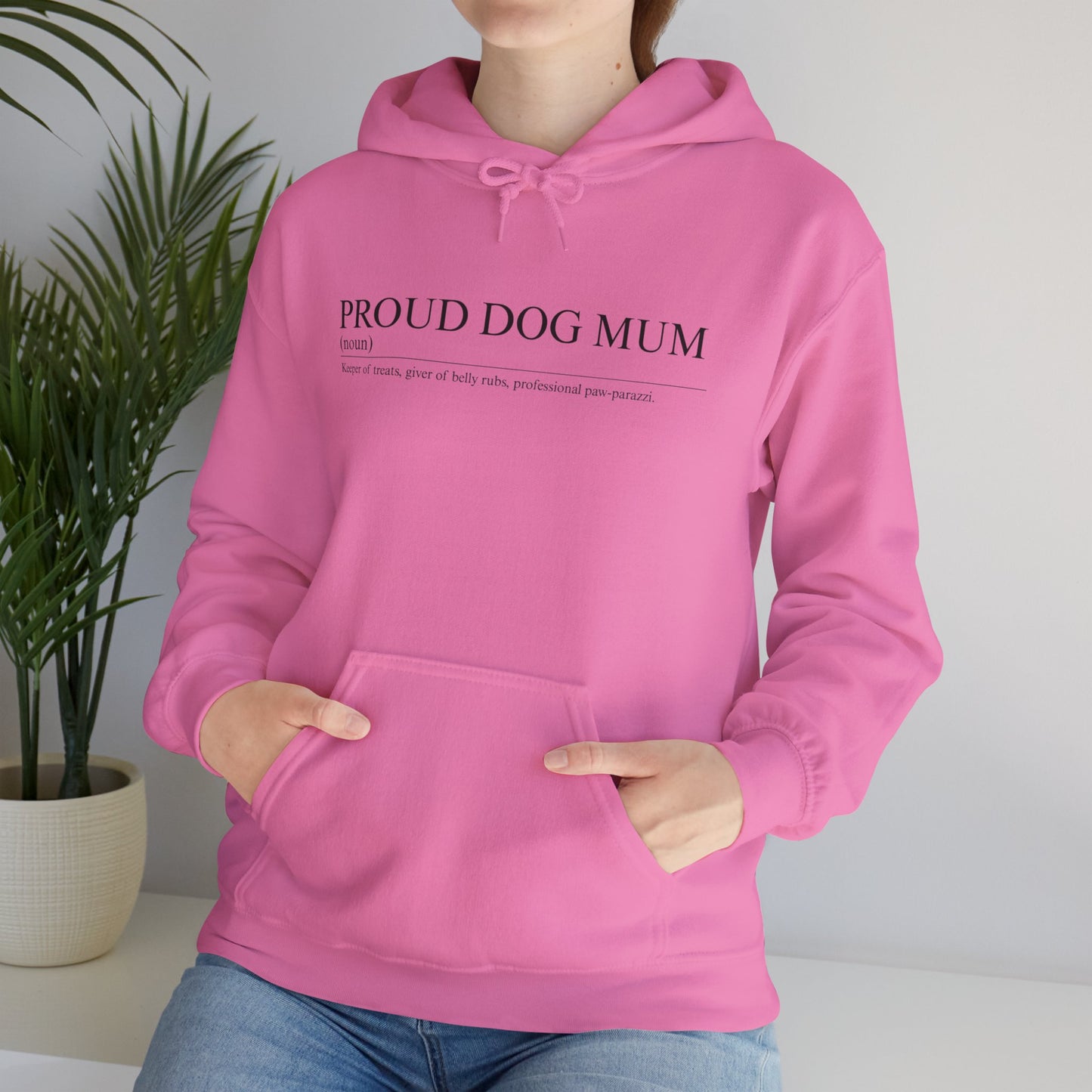 Proud Dog Mum Hoodie – Cosy Unisex Fit, Multiple Colours