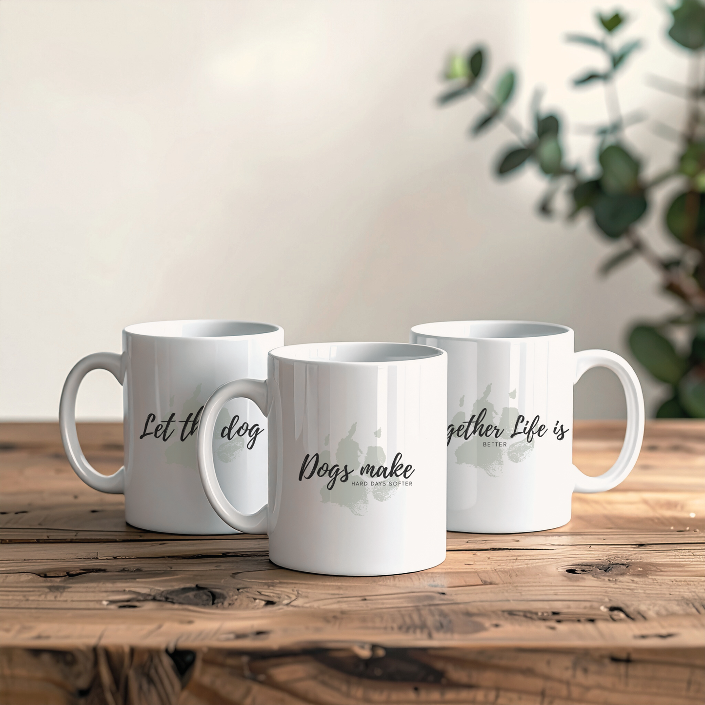 Calm Dog Mug Collection – Choose from 8 Gentle Dog Lover Quotes