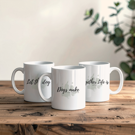 Calm Dog Mug Collection – Choose from 8 Gentle Dog Lover Quotes