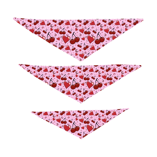Rudy & Co. "Cherry Love" Dog Bandana