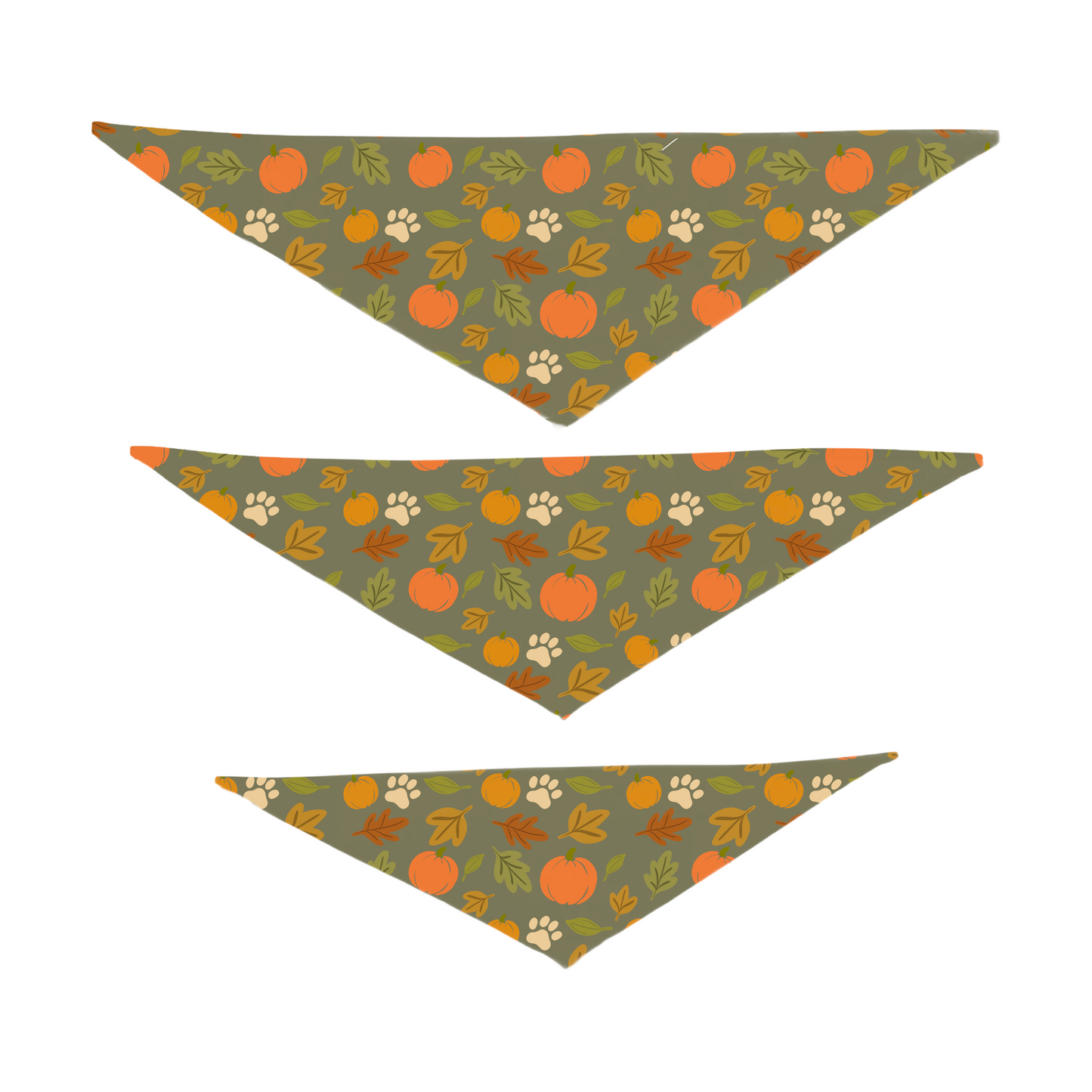 Rudy & Co. "Pumpkins & Paws" Dog Bandana