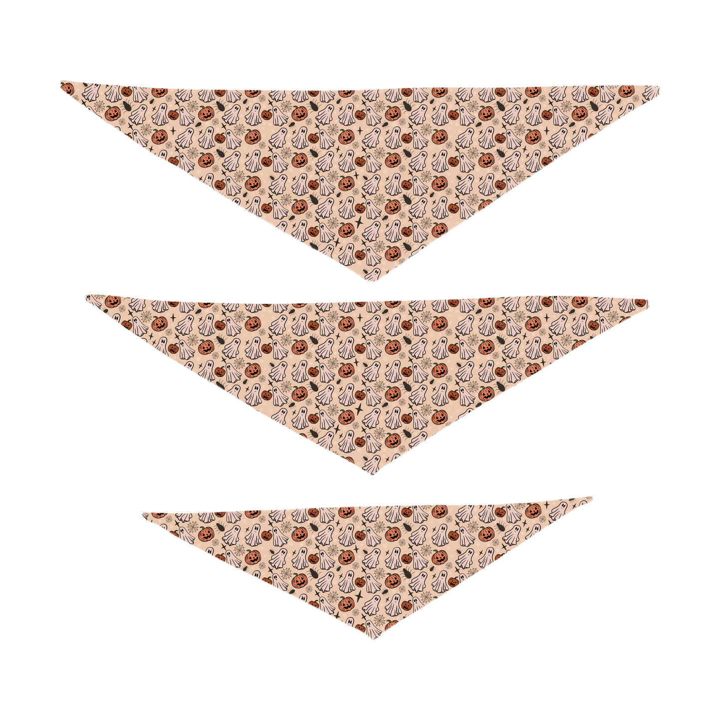 Rudy & Co. "Autumn Ghost Party" Dog Bandana