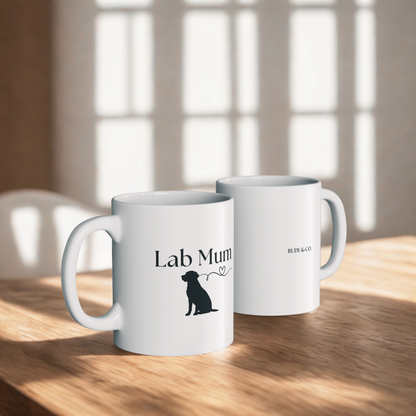 Lab Mum – Mug – Dog Lover Quote
