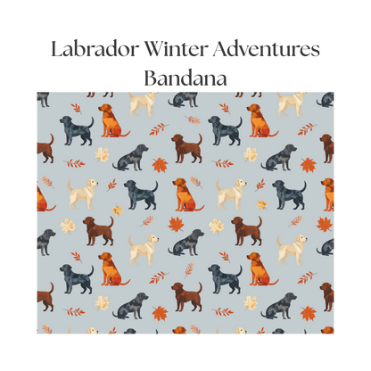 Labrador Winter Adventures - Bandana