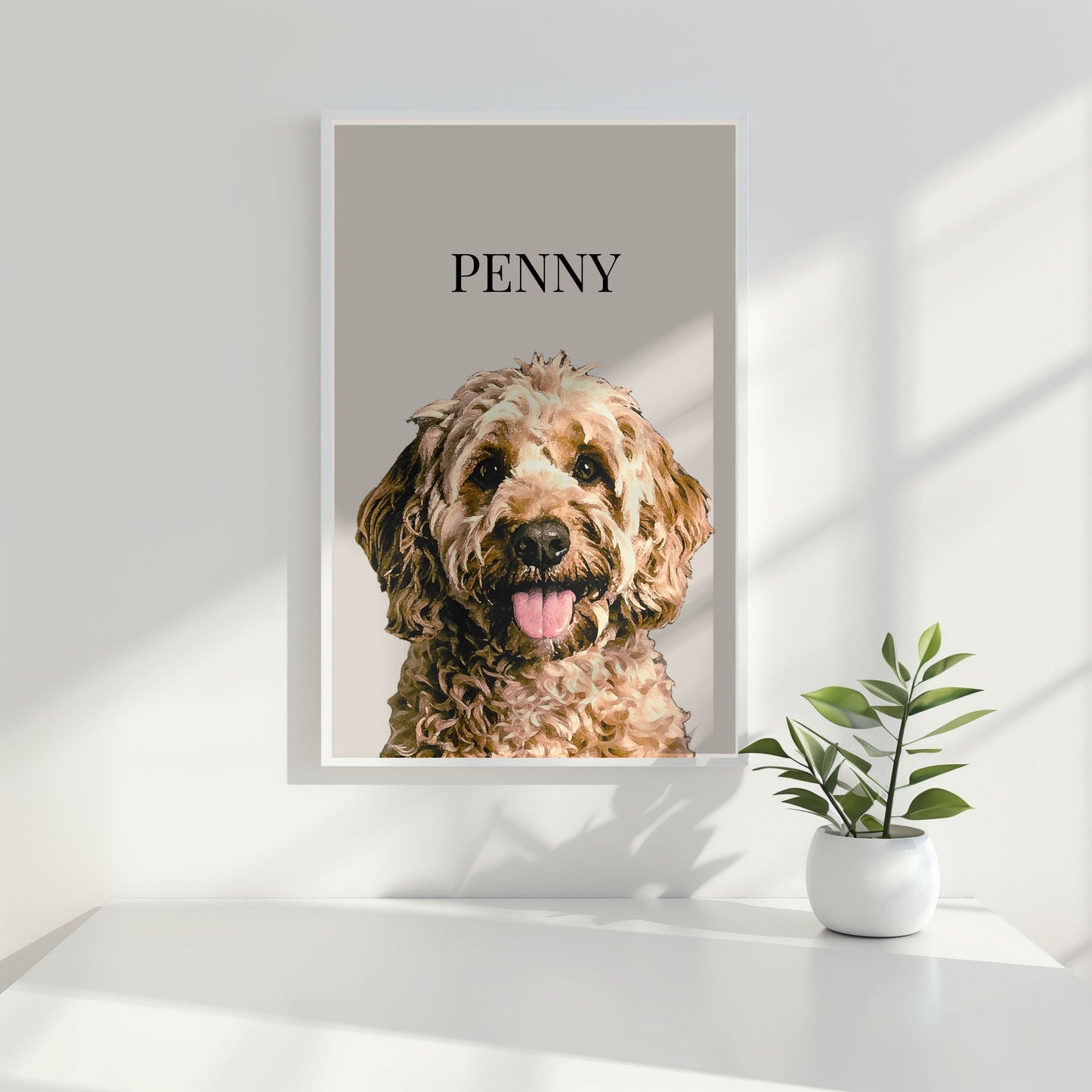 Personalised Watercolour Pet Portrait from Photo | Custom Dog Art | Dog Lover Gift | Pet Memorial Print | Rudy & Co.