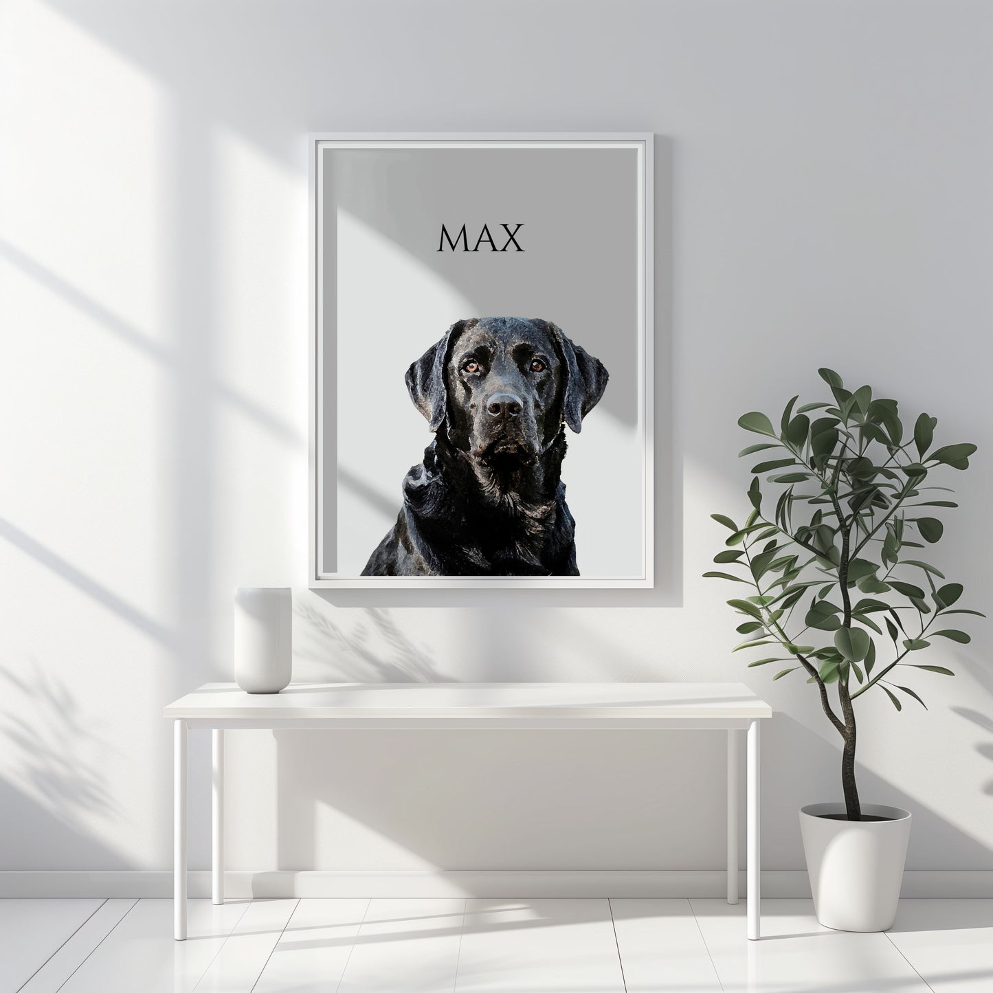 Personalised Watercolour Pet Portrait from Photo | Custom Dog Art | Dog Lover Gift | Pet Memorial Print | Rudy & Co.