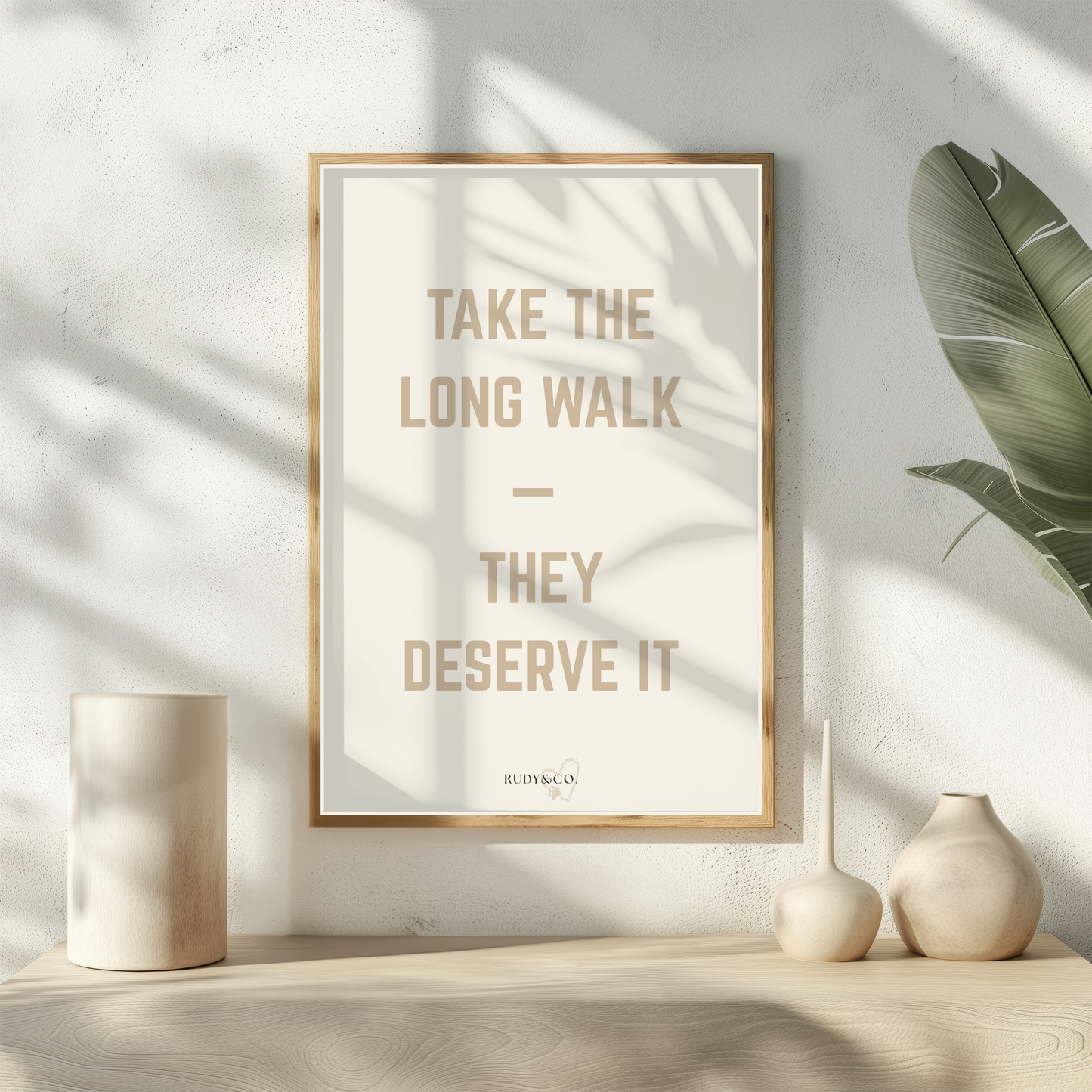 Take the Long Walk — They Deserve It – Digital Art Print (Instant Download)