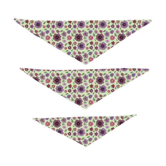Rudy & Co. "Wild Violet" Dog Bandana