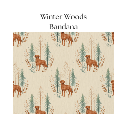 Winter Woods - Bandana