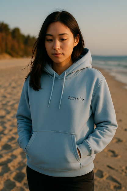 Classic Embroidered Hoodie | Rudy & Co.