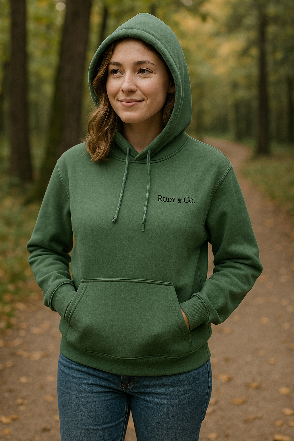 Classic Embroidered Hoodie | Rudy & Co.