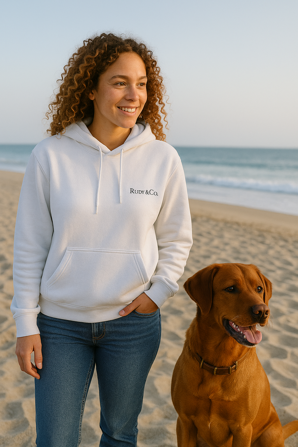 Classic Embroidered Hoodie | Rudy & Co.
